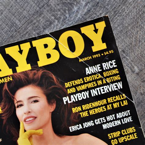 mimi rogers playboy|1993, March, Playboy Cover 